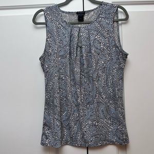 Ann Taylor Floral Work Shirt